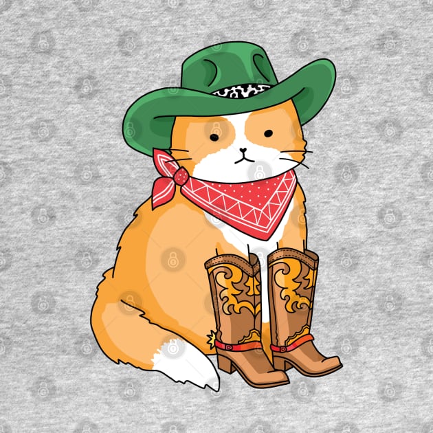 Cowboy Cat by SuperrSunday